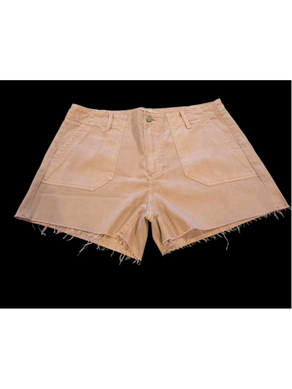 Paige High Rise Shorts Pink Mayslie Vintage Women’s Size 31 NWOT Cut-Off (OC1)